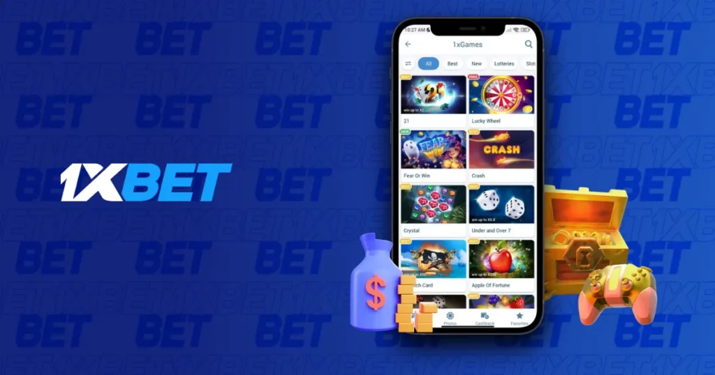 1xBet casino games