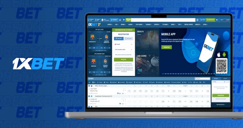 1xBet Ghé thăm trang web chính thức