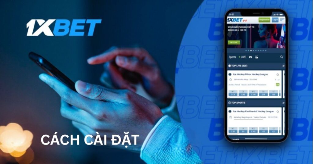 1xBet cách cài đặt
